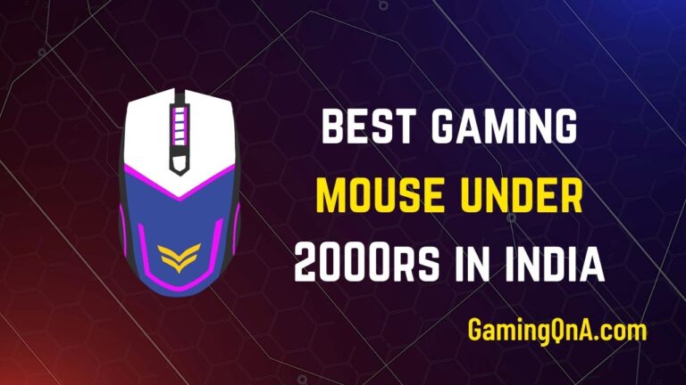 [Top 7] best gaming mouse under 2000 in india