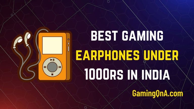 [Top 5] Best gaming earphones under 1000 in India 2023